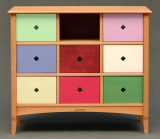 Wunschkommode Castello natural (ohne Schubkästen)